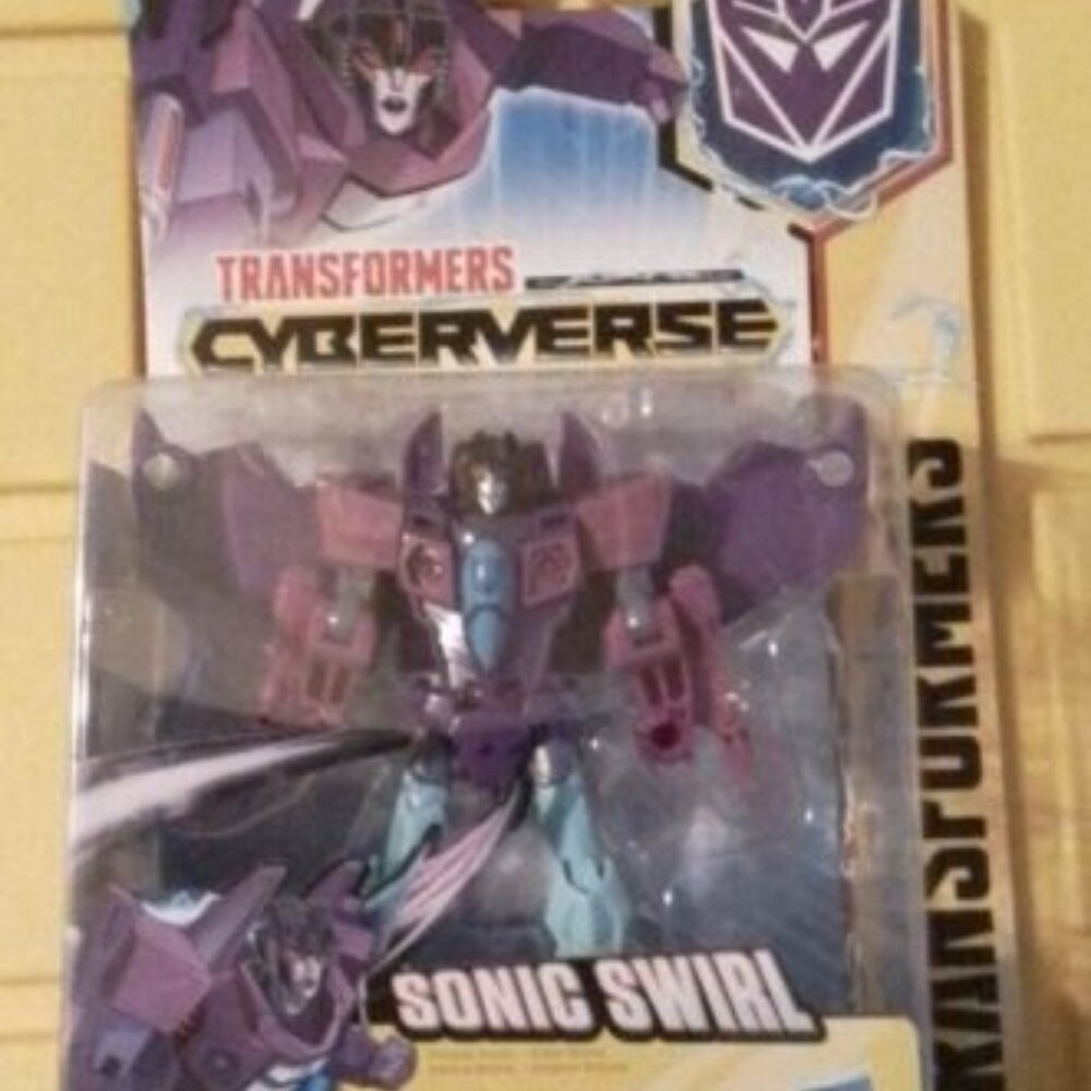 Transformers Cyberverse Sonic Swirl Slipstream Warrior Class 2019